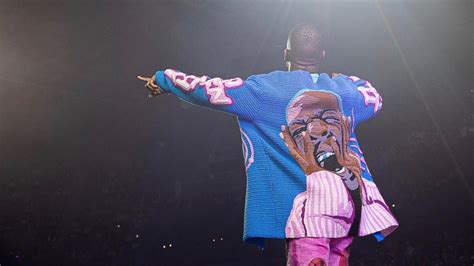 kid cudi givenchy sweater|Kid Cudi Debuts Custom Givenchy Pieces at To the Moon Tour.